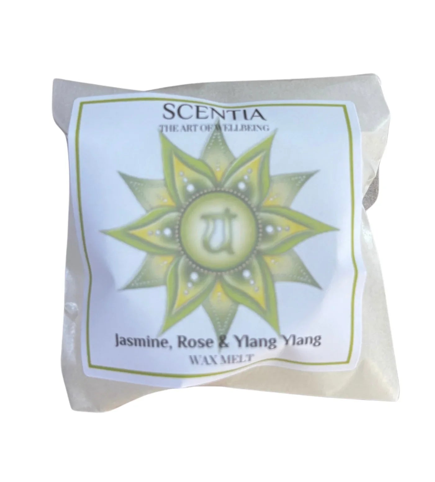 Heart Chakra Balancing Wax Melt made with natural coconut and rapeseed wax and pure essential oils. A heart-centred home fragrance created to encourage emotional wellbeing, self-love, compassion and a peaceful atmosphere throughout your home.  