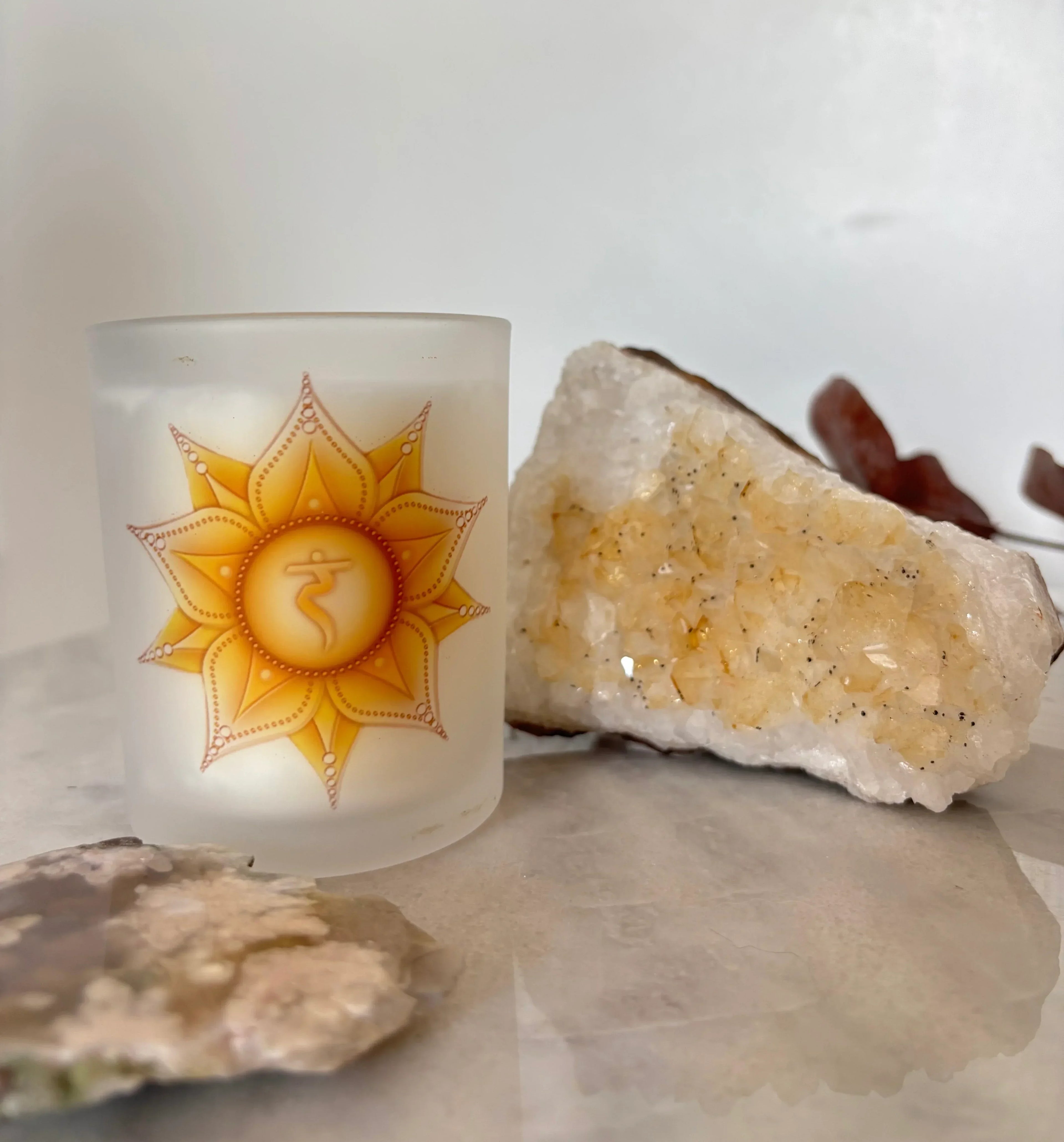 Solar Plexus Balancing Candle